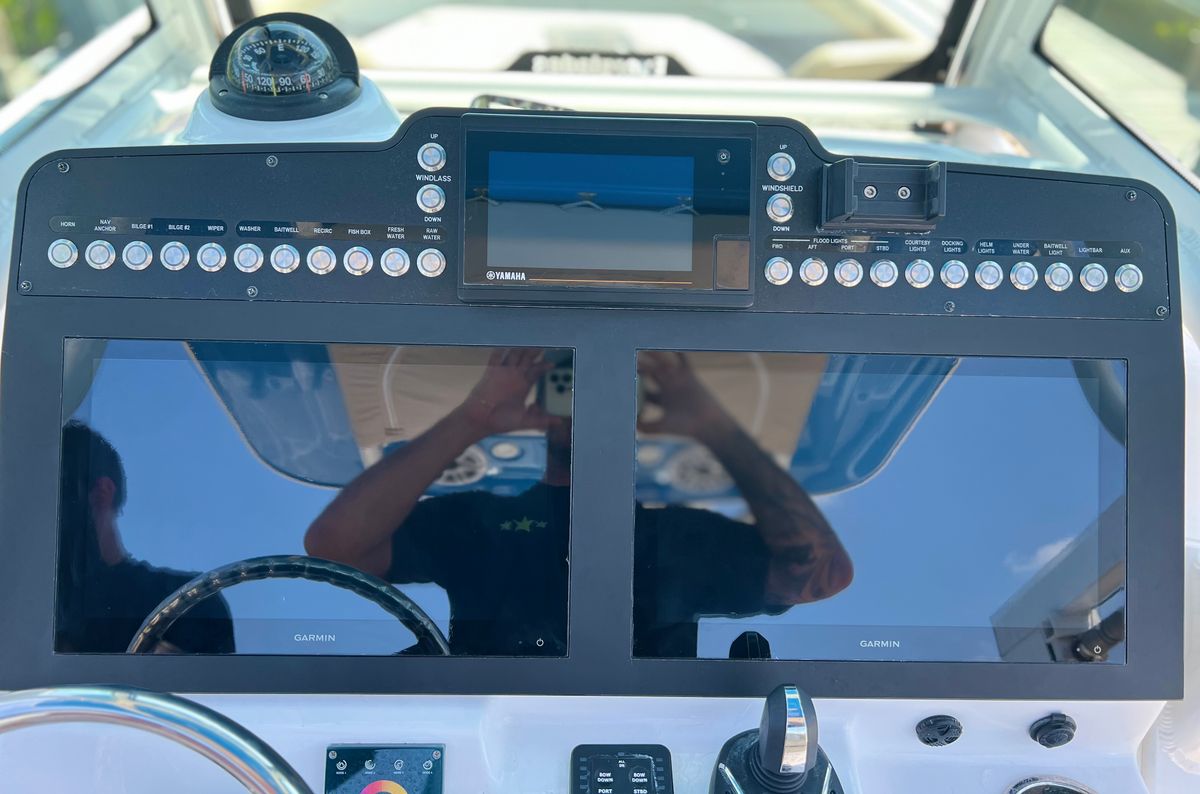 Marine Protection Film on screen 